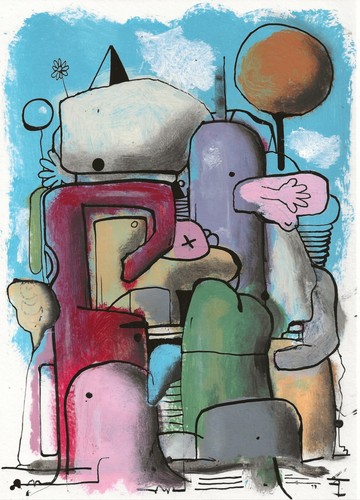 Art contemporain peinture