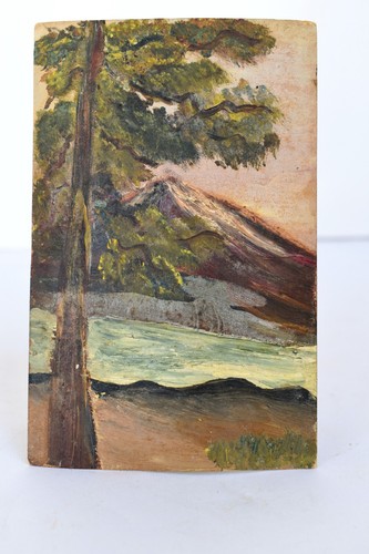 Antique paysage peinture - paysage,