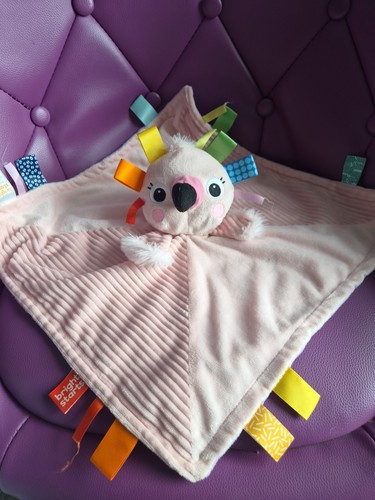 Doudou plat oiseau flamant