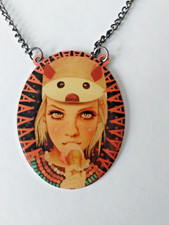 COLLIER PENDENTIF POP - signé