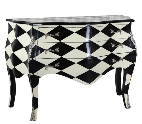 Baroque commode arlequin - baroque,