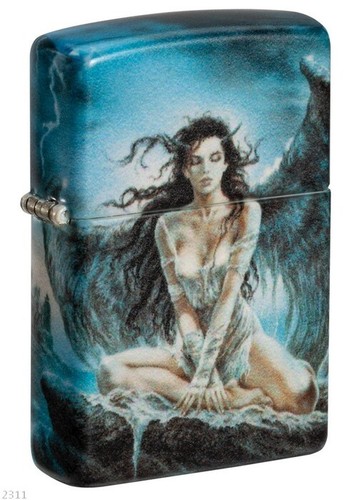 Zippo fallen angel by luis - zippo,