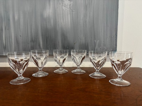 Verres cristal taille - 6,