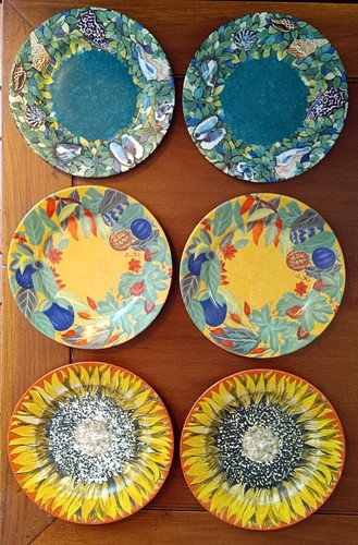 Lot assiettes porcelaine - assiettes,