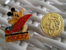 PINS PIN'S Picsou MAGAZINE MICKEY RESEAU PRESSE 1992 collection 