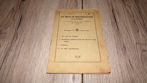 Les trucs prestidigitation - les, de