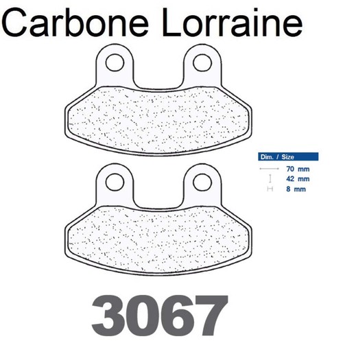 Plaquettes carbone lorraine - plaquettes,
