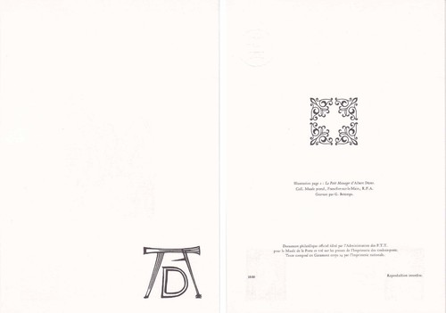 Document philatélique 1er