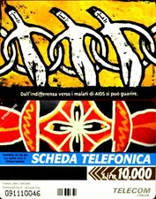 Carte Téléphonique Nouvelle Variété Croquis Côté Illustré AIDS Côté Valeur Œufs