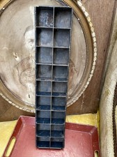 Ancien Casier Industriel D’atelier Métal 