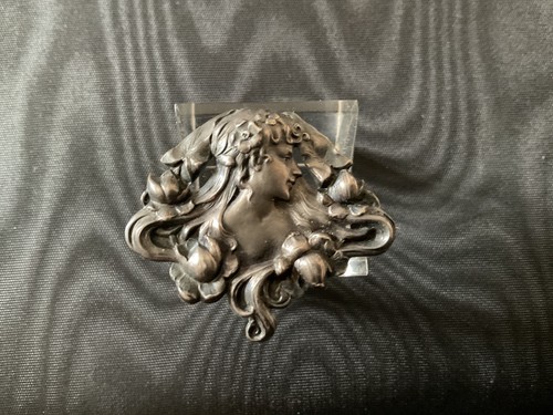 Broche art nouveau argent