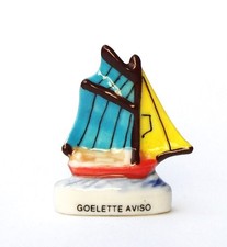 cyb - Fève bateau voilier