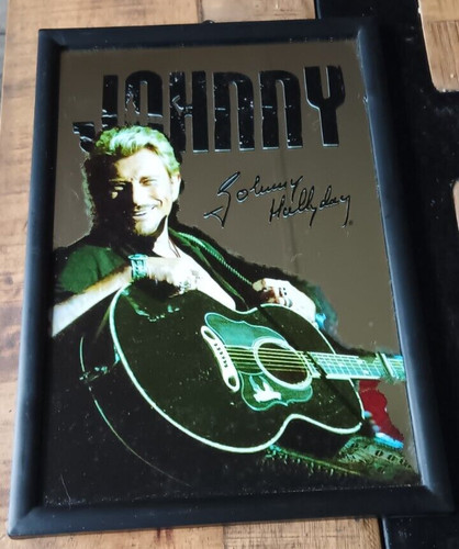 Johnny hallyday ancien - -, cadre
