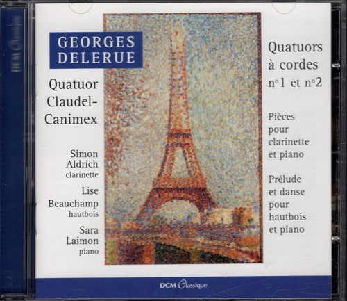 Georges delerue quatuors - delerue,