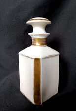 Flacon ancien en porcelaine de