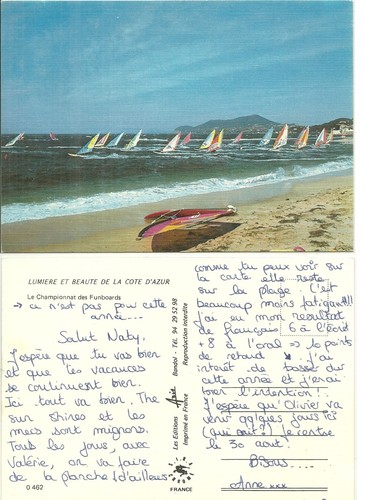 Carte postale planche - postale,