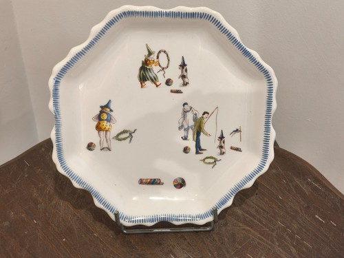 Belle assiette chantournee - assiette, en