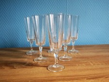 6 flutes a champagne en