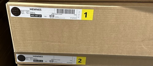 Ikea hemnes desk black - desk,, black-brown