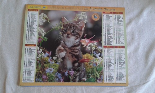 Calendrier almanach facteur - almanach,