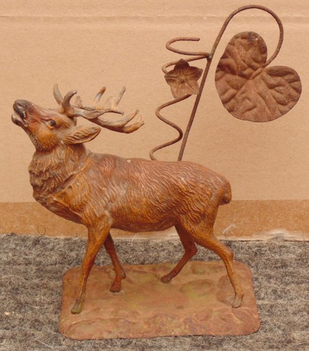 Rare ancien pique fleurs cerf - rare,