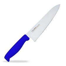 TOJIRO COLOR Épée en acier molybdène vanadium 180 mm bleu