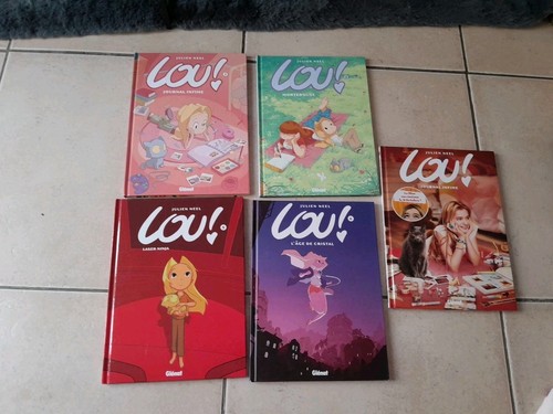Lot lou julien neel - bd,