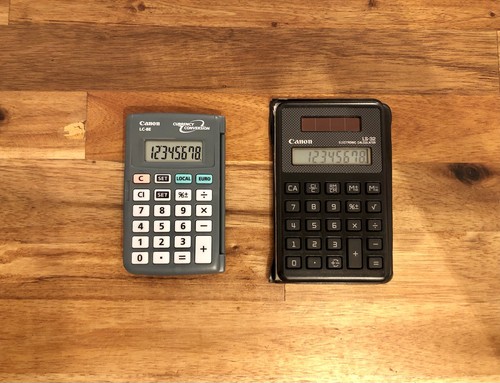 Lot calculatrice - lot, de