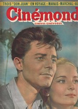 Cinémonde n° 846 - Gérard Philipe - Suzanne Cloutier (Octobre 1950)