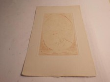 1950.jeune femme au miroir (gravure pointe seche).Terechkovitch