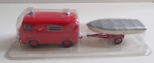 1/43 PEUGEOT D4 Pompiers sauvetage nautique + bateau