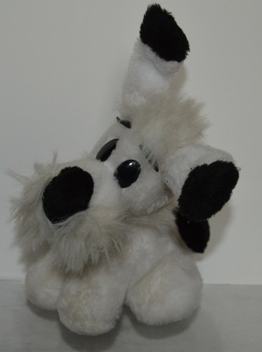 Ancienne peluche chien idefix - peluche,