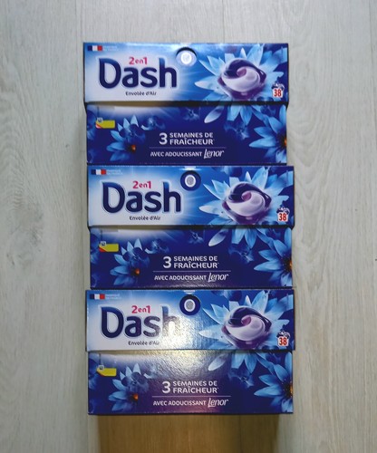 114 capsules lessive - lessive, dash