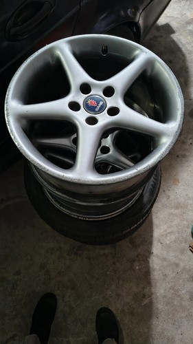 Oem saab 3 viggen wheels - 17",