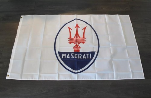 Maserati autos banner white - maserati,