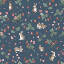Papier Peint Bunnies & Berries