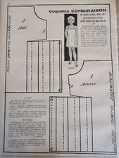 PATRON ORIGINAL POUR LA POUPEE