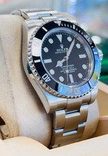 Rolex Submariner Sans Date 114060 Acier Noir Céramique Chaton 40mm Boîte Montre