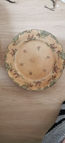 Longwy assiette ancienne - assiette,