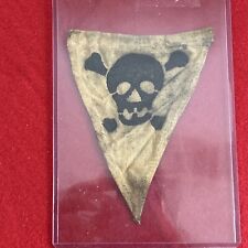 WW2 GERMAN ARMY ARMEE ALLEMANDE MINE FIELD WARNING FLAG