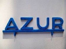 GARAGE 1/43  ENSEIGNE  AZUR