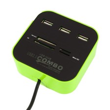 Vert 3 Ports USB 2.0 480