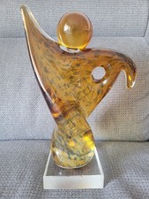 Ancienne Statuette Personnage En Verre De Murano Zanetti Vintage 