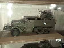 vehicule Militaire Usa Atlas 1 43 E Boite   Usa multiple Gun Motor Carriage M 16