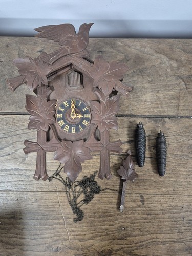 Ancienne pendule coucou - ancienne, (en