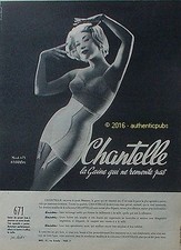 Publicite chantelle gaine - publicite,
