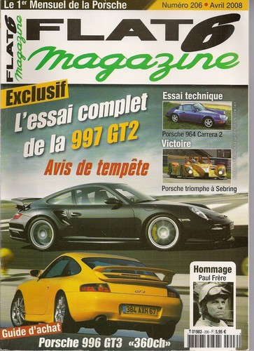 Flat 206 essai porsche 997 - 206,