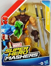 Marvel Super Hero Mashers - Wolverine "brown & yellow costume"