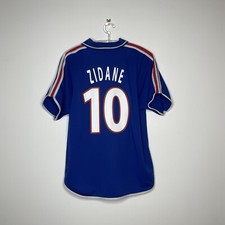Maillot de Football camiseta EURO 2000 ZIDANE Equipe de FRANCE Real Madrid 1998