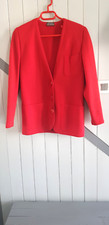 Gilet en laine rouge T 38 Devernois